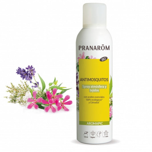 Pranarom Aromapic Antimosquitos Spray Atmósfera y Teijdos 150 mL