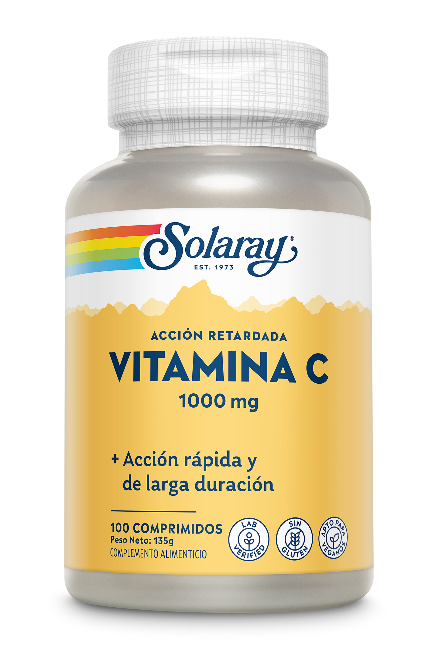 SOLARAY Vitamina C 100 comprimidos
