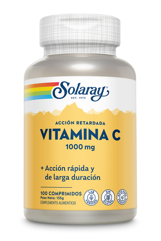 SOLARAY Vitamina C 100 comprimidos