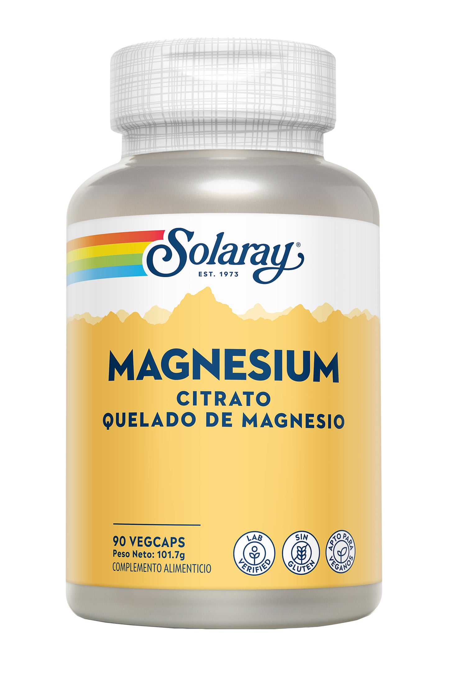 SOLARAY Magnesium 90 cápsulas