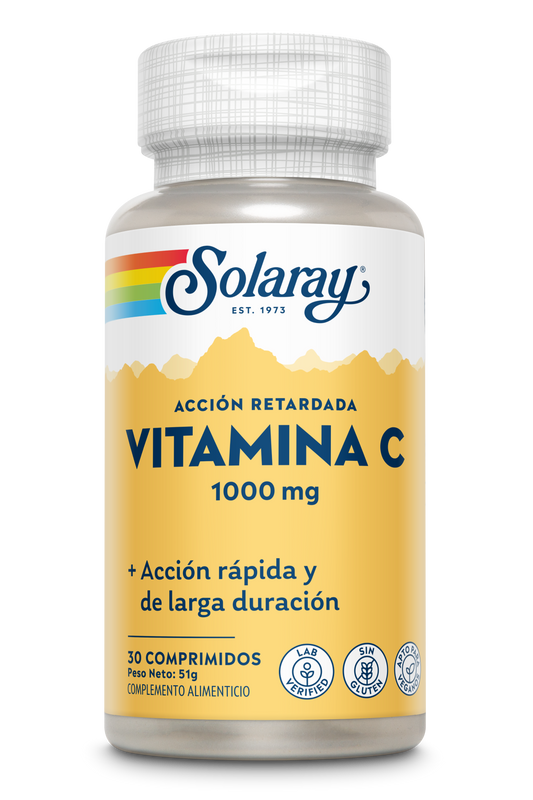 SOLARAY Vitamina C 30 comprimidos