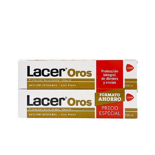 LACER Oros pasta dental 125 ml duplo