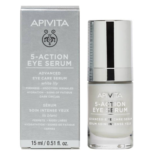 APIVITA 5 Action eye serum 15 ml