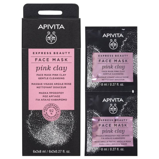 APIVITA Express pink clay 2x8 ml