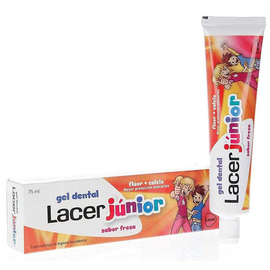LACER Júnior gel dentífrico 75 ml fresa