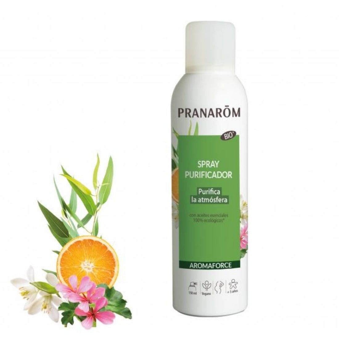 Pranarom Aromaforce Spray Purificador Naranja dulce y Ravintsara 150 mL