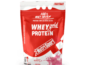 NUTRISPORT Whey Gold Protein Fresa 500g