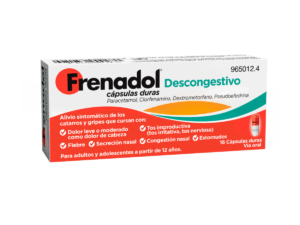 Frenadol descongestivo 16 cápsulas