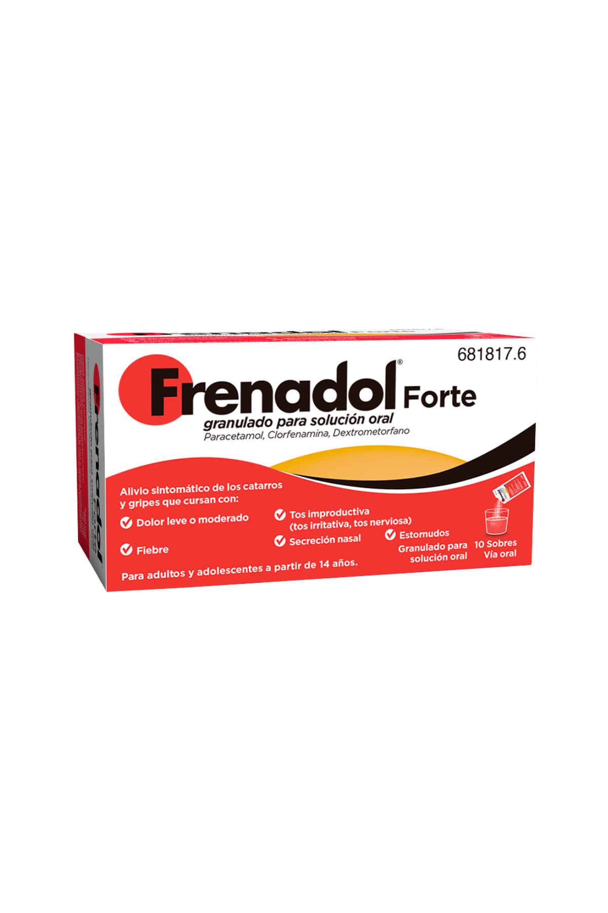 Frenadol Forte 10 sobres