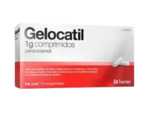 Gelocatil 1g, 10 comprimidos
