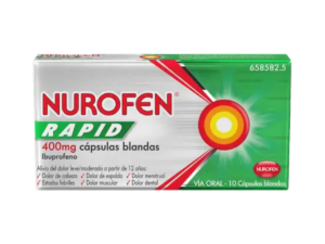 Nurofen rapid 400mg, 20 cápsulas blandas