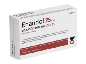 Enandol 25mg, 10 sobres solución oral