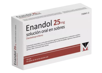 Enandol 25mg, 10 sobres solución oral