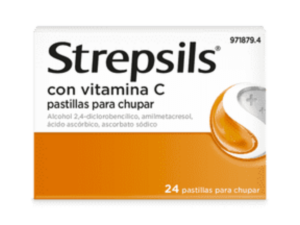 Strepsils con vitamina C 24 pastillas para chupar
