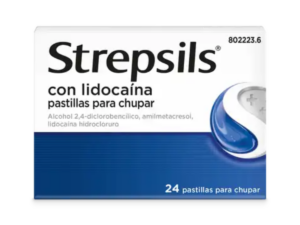 Strepsils con Lidocaína 24 pastillas para chupar