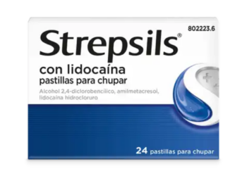 Strepsils con Lidocaína 24 pastillas para chupar