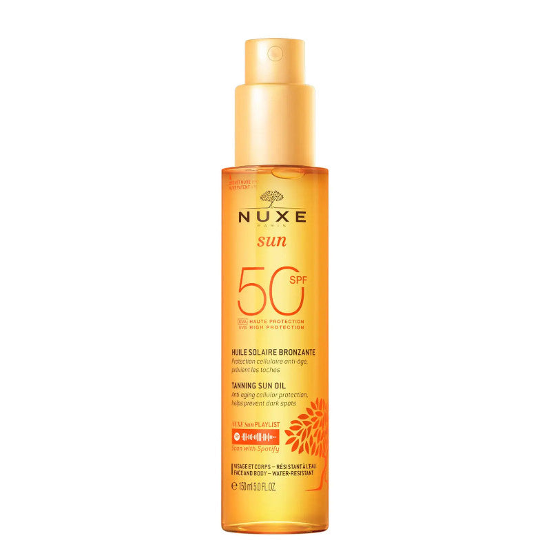 NUXE Sun aceite bronceador SPF 50 150 ml