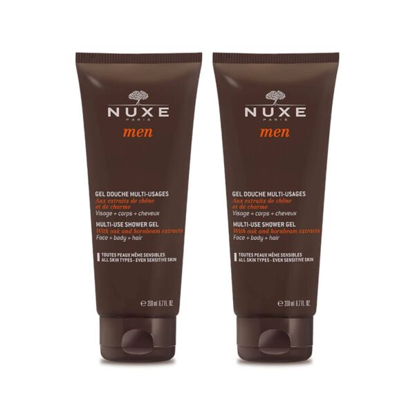 NUXE Men Gel de ducha multi-usos 200 mL DUPLO