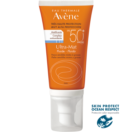 AVENE Solar SPF 50+ mat perfect con color 50 ml