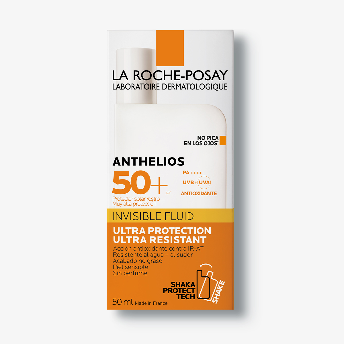 LA ROCHE POSAY Anthelios Shaka Fluid spf50+ Protector Solar Rostro Piel Sensible 50ml