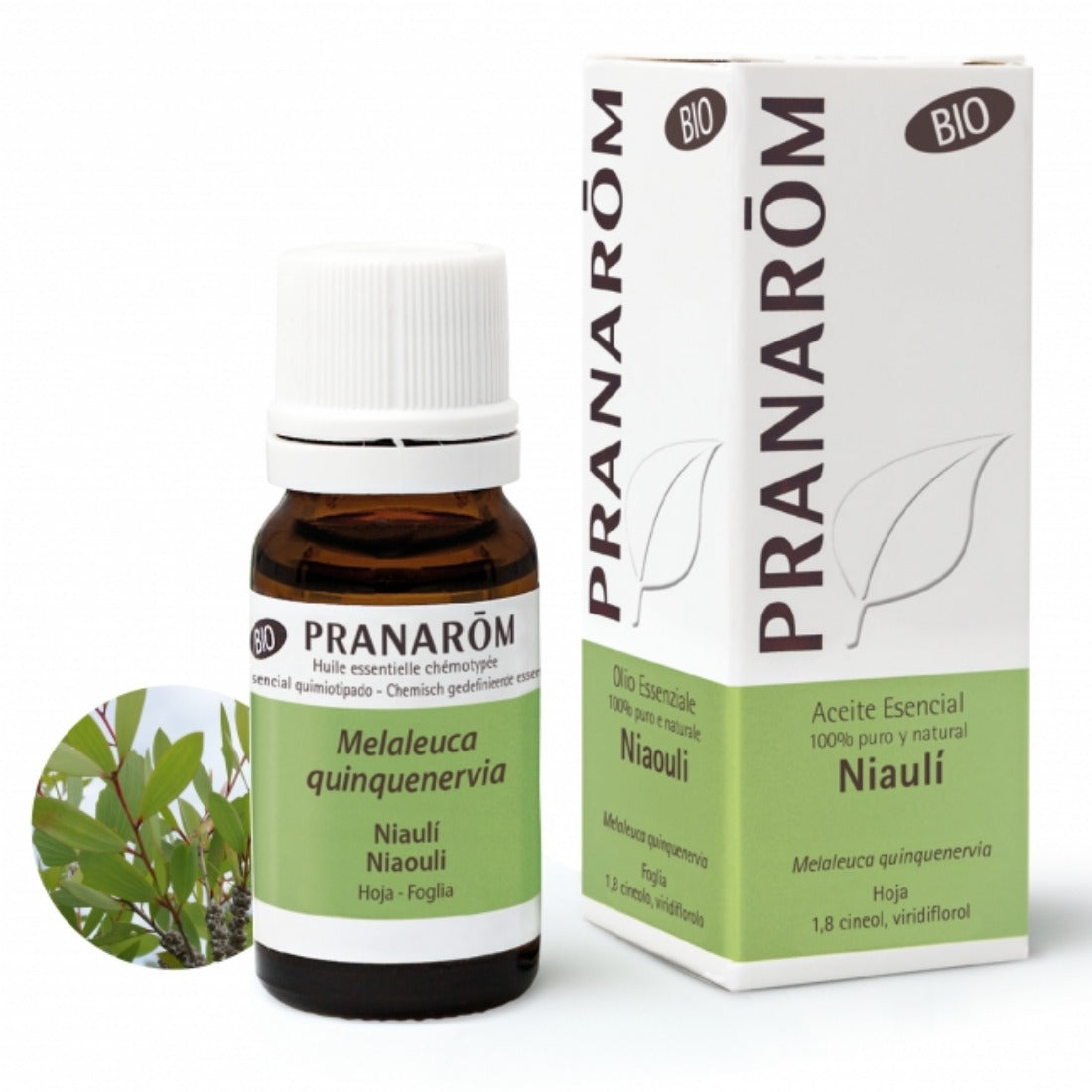 PRANAROM Aceite Esencial Niaulí 10mL