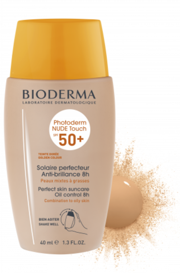 BIODERMA Photoderm nude touch SPF 50+ tono dorado 40 ml