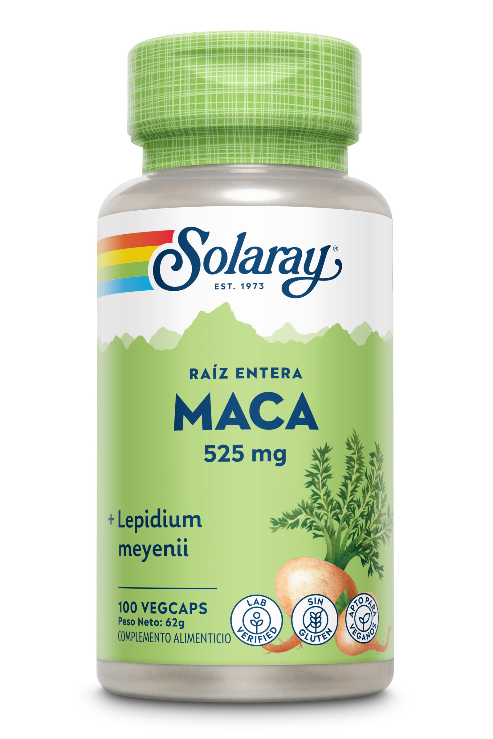 SOLARAY Maca 100 cápsulas