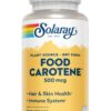 SOLARAY Food carotene 30 cápsulas