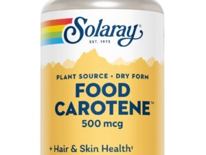 SOLARAY Food carotene 30 cápsulas