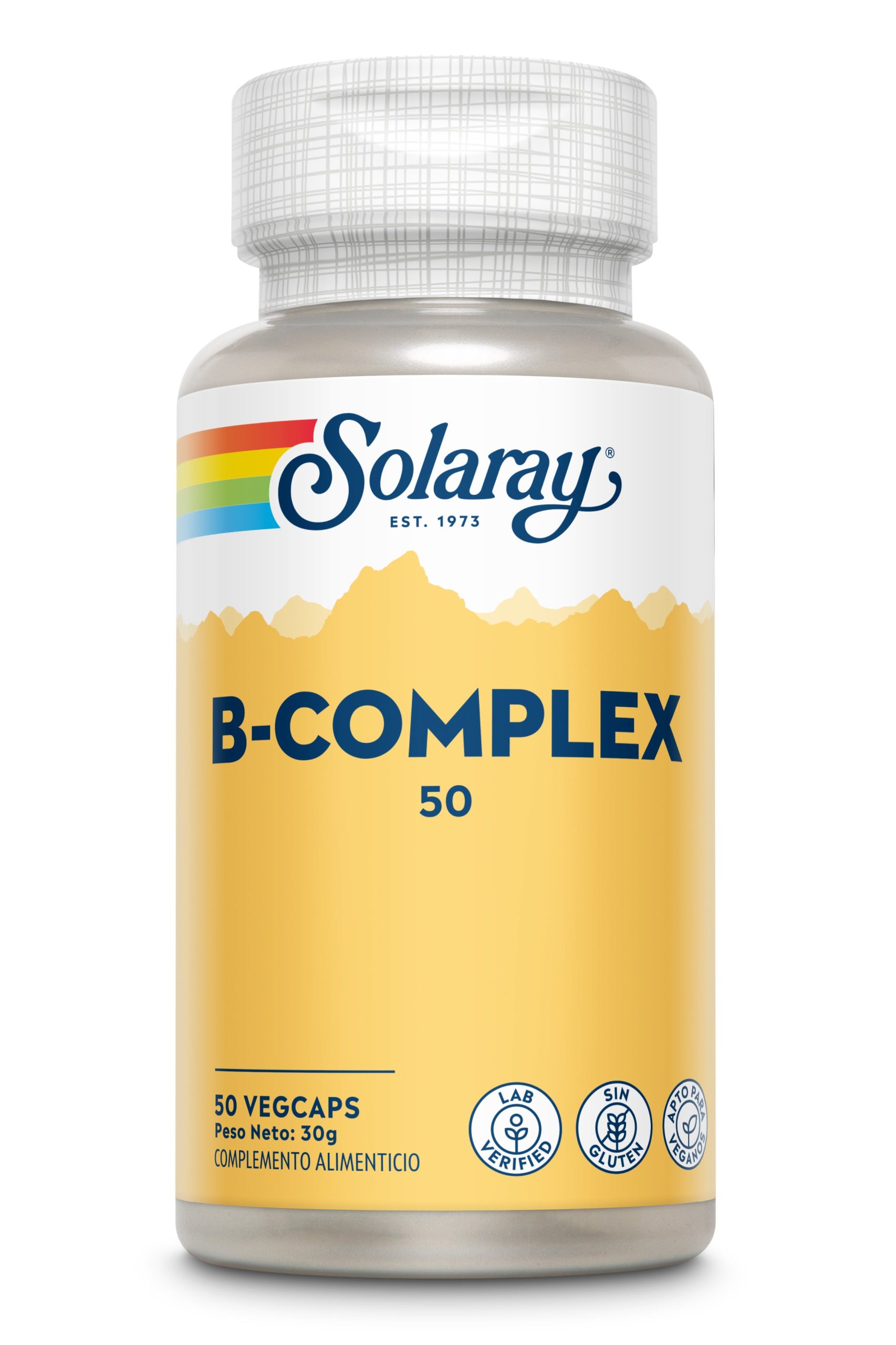 SOLARAY B-Complex 50 50 cápsulas