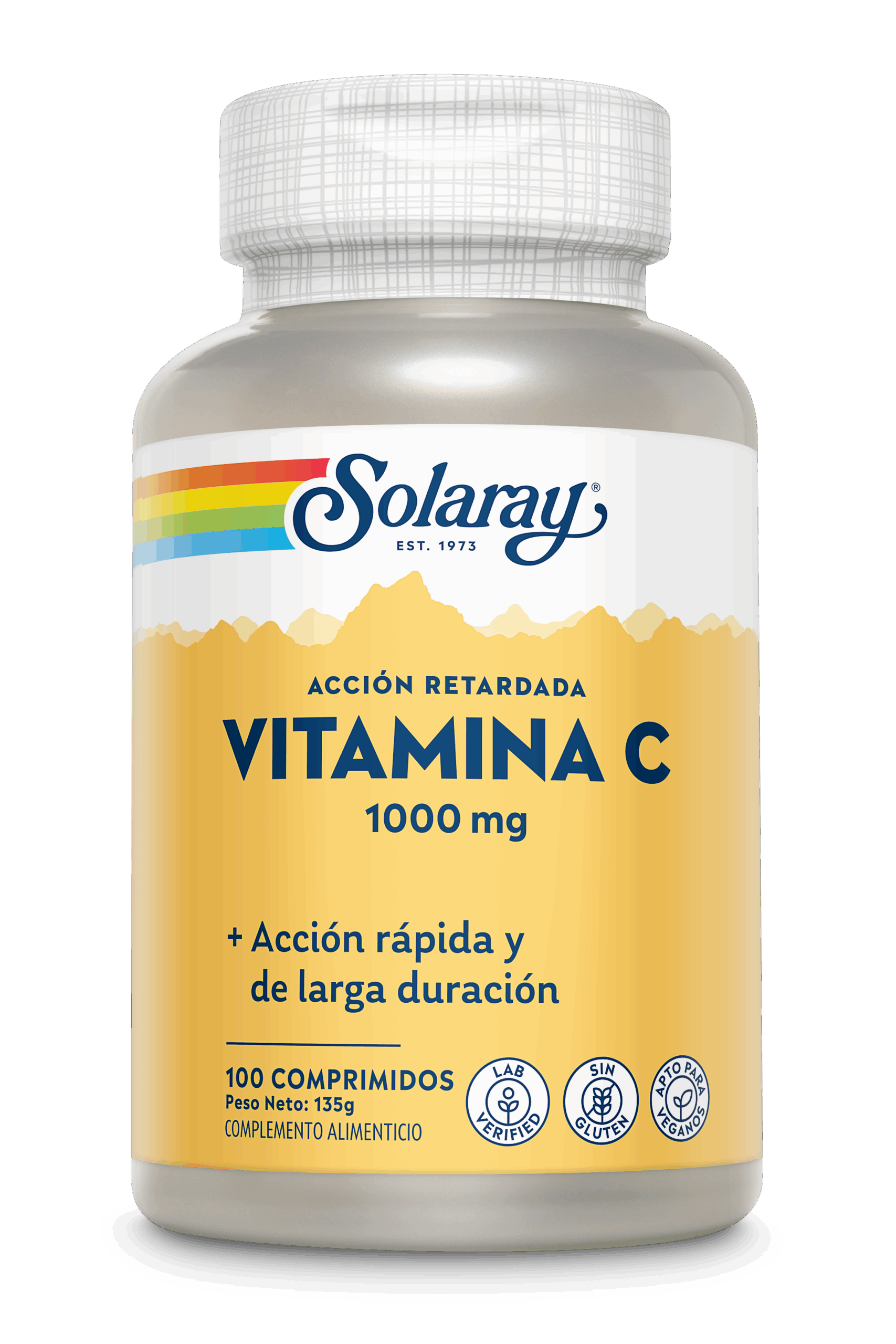 SOLARAY Vitamina C 100 comprimidos