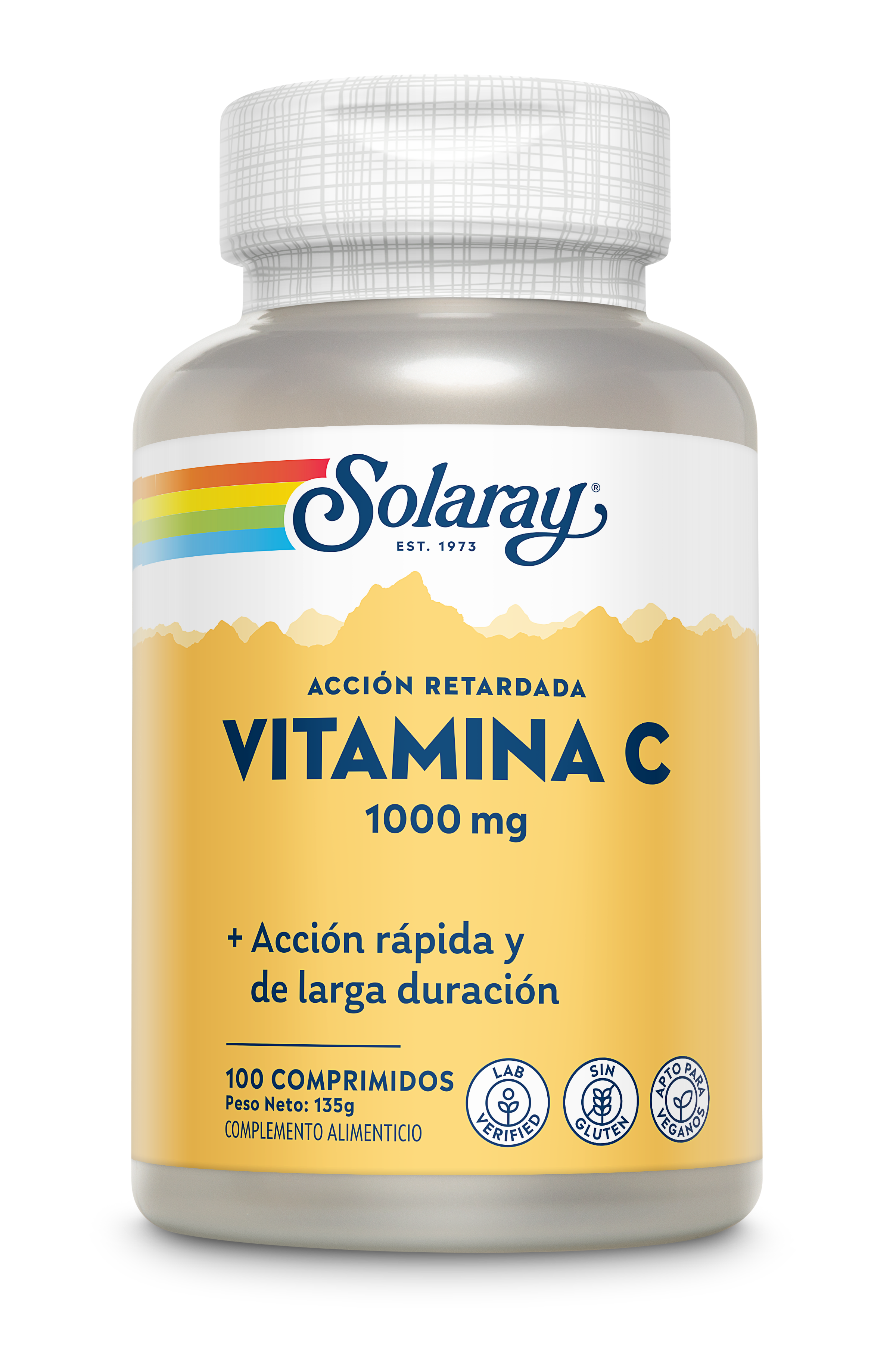 SOLARAY Vitamina C 100 comprimidos