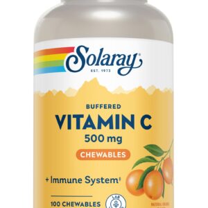 SOLARAY Vitamina C masticable 100 comprimidos