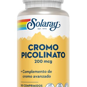 SOLARAY Cromo picolinato 50 comprimidos