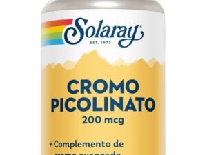 SOLARAY Cromo picolinato 50 comprimidos