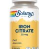 SOLARAY Iron citrate 60 cápsulas