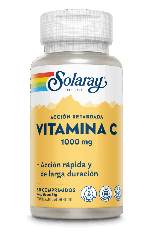 SOLARAY Vitamina C 30 comprimidos