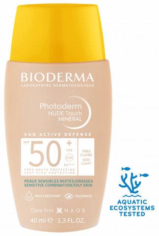 BIODERMA Photoderm nude touch SPF 50+ tono muy claro 40 ml