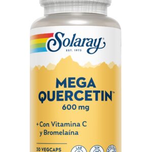 SOLARAY Mega quercetin 30 cápsulas