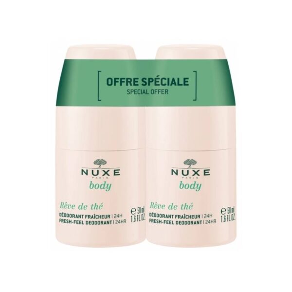 NUXE Body rêve de thé desodorante 50 ml duplo