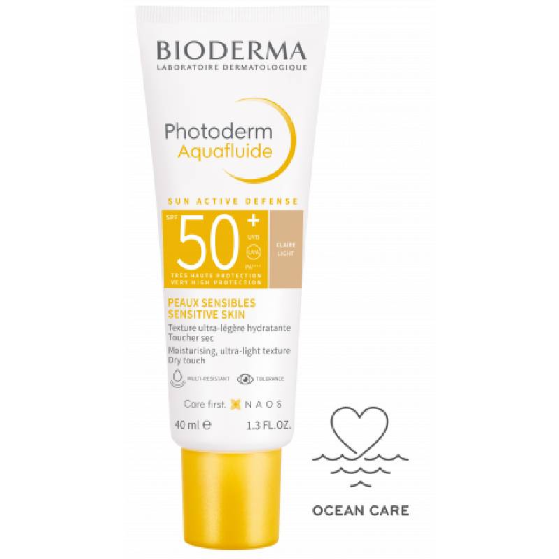 BIODERMA Photoderm aquafluide SPF 50+ tono claro 40 ml