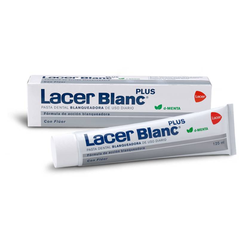 LACER Blanc plus pasta blanqueadora menta 125 ml