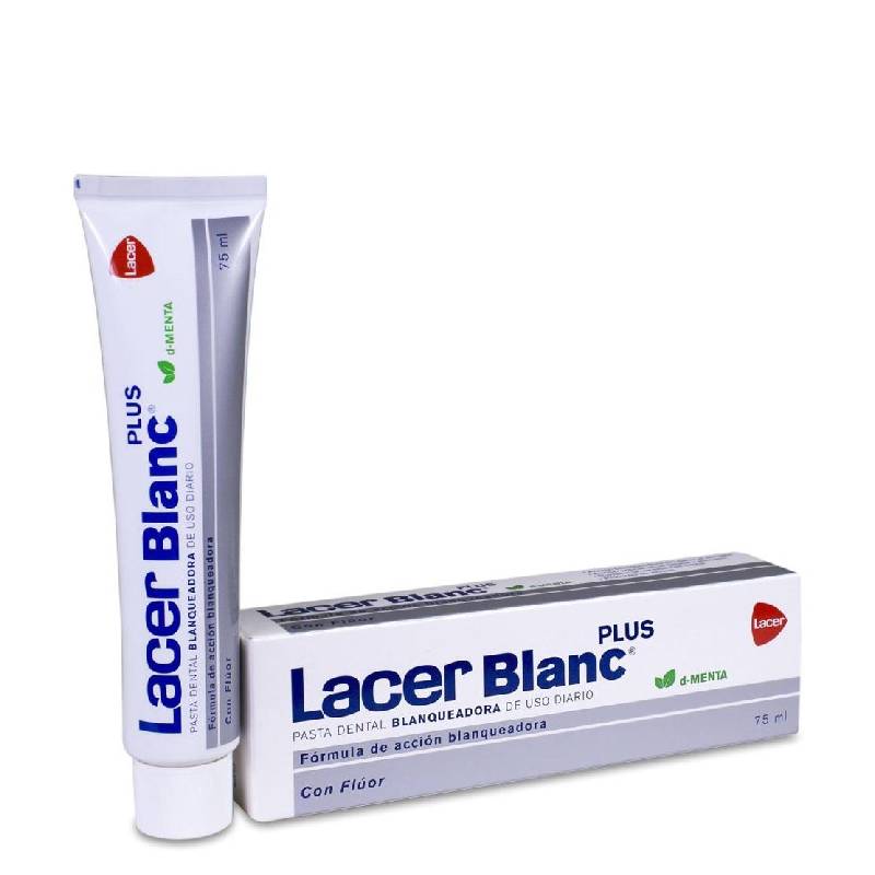 LACER Blanc plus pasta blanqueadora menta 75 ml
