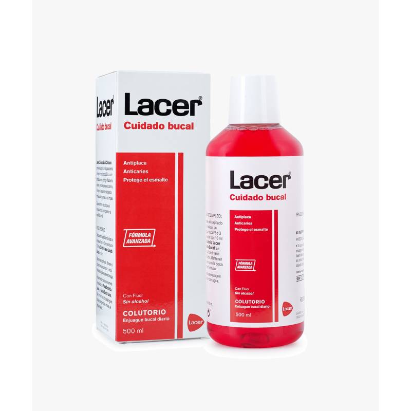 LACER Colutorio sin alcohol 500 ml