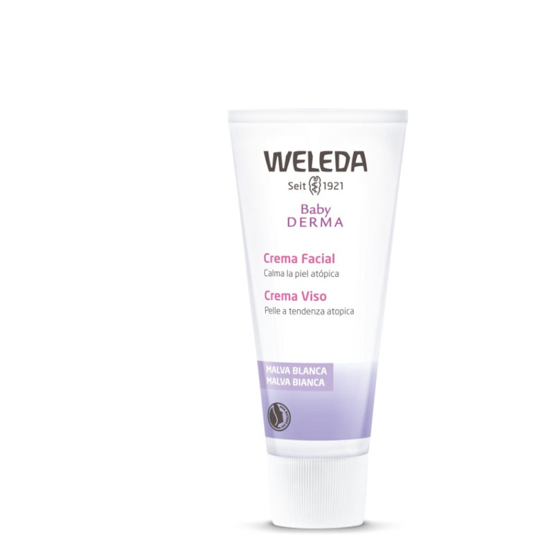 WELEDA BEBE DERMA MALVA BLANCA CREMA FACIAL 50ML