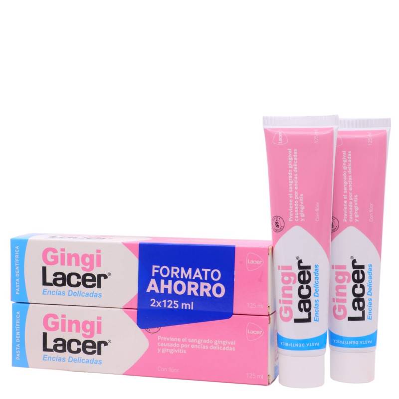 LACER Gingilacer pasta dental 125 ml duplo