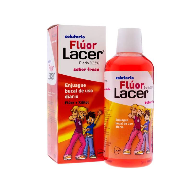 LACER Júnior colutorio diario 500 ml fresa