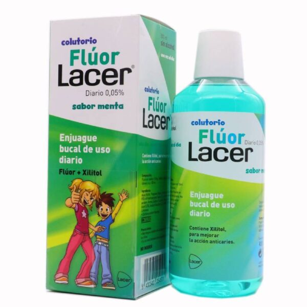 LACER Júnior colutorio diario 500 ml menta