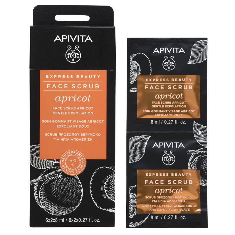 APIVITA Express apricot exofoliante 2x8 ml