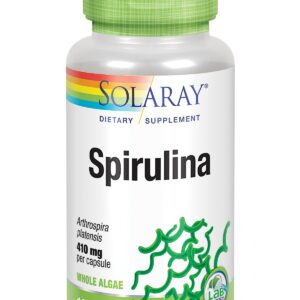 SOLARAY Spirulina 100 cápsulas